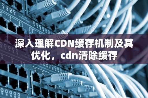 深入理解CDN缓存机制及其优化，cdn清除缓存