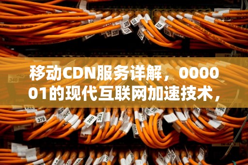 移动CDN服务详解，000001的现代互联网加速技术，移动cdn000001怎么解决