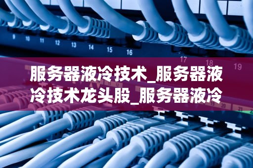 服务器液冷技术_服务器液冷技术龙头股_服务器液冷技术——未来数据中心的革新之路