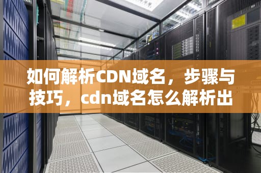 如何解析CDN域名，步骤与技巧，cdn域名怎么解析出来