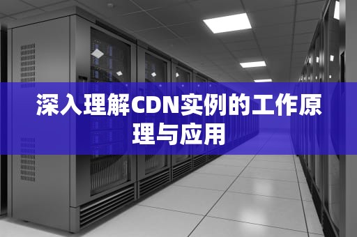 深入理解CDN实例的工作原理与应用