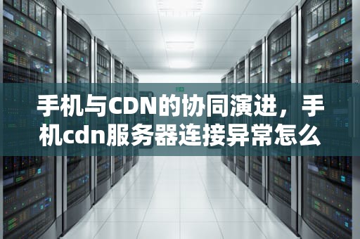 手机与CDN的协同演进，手机cdn服务器连接异常怎么办