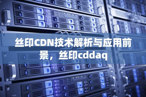 丝印CDN技术解析与应用前景，丝印cddaq