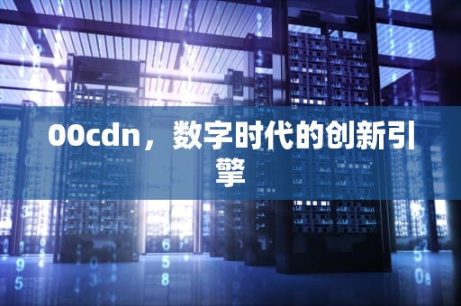 00cdn，数字时代的创新引擎