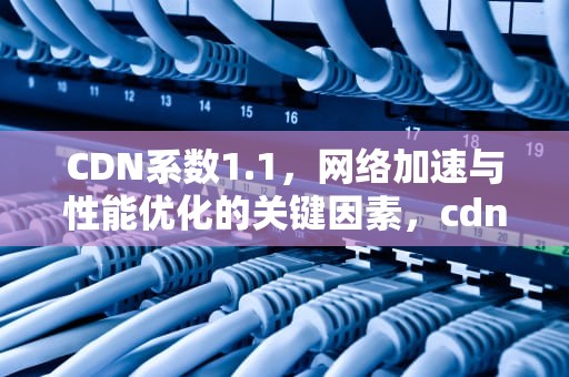CDN系数1.1，网络加速与性能优化的关键因素，cdn系数1.0和1.1