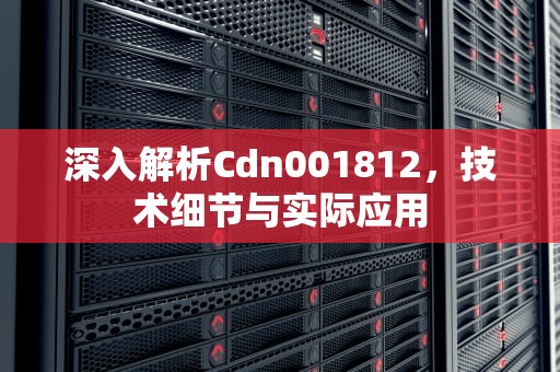 深入解析Cdn001812，技术细节与实际应用