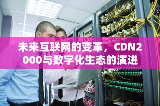 未来互联网的变革，CDN2000与数字化生态的演进