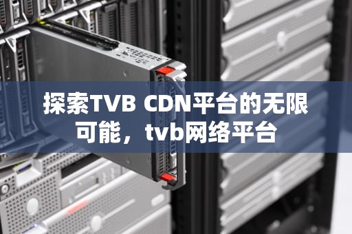 探索TVB CDN平台的无限可能，tvb网络平台