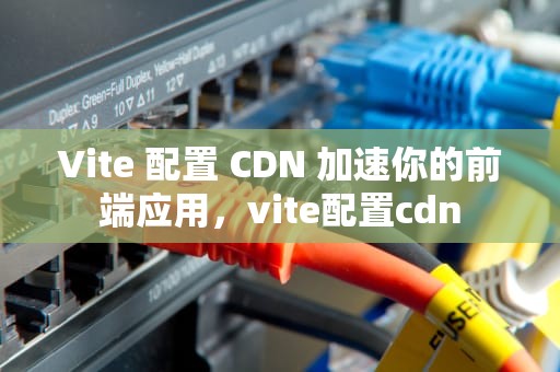 Vite 配置 CDN 加速你的前端应用，vite配置cdn