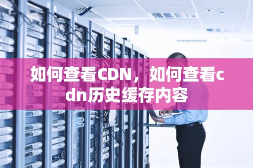 如何查看CDN，如何查看cdn历史缓存内容