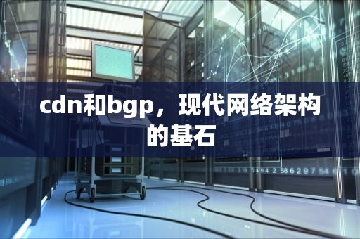 cdn和bgp，现代网络架构的基石