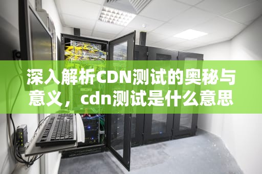 深入解析CDN测试的奥秘与意义，cdn测试是什么意思呢