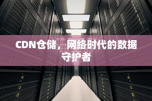 CDN仓储，网络时代的数据守护者