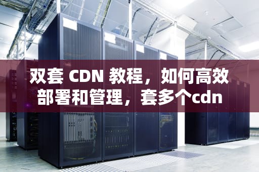 双套 CDN 教程，如何高效部署和管理，套多个cdn