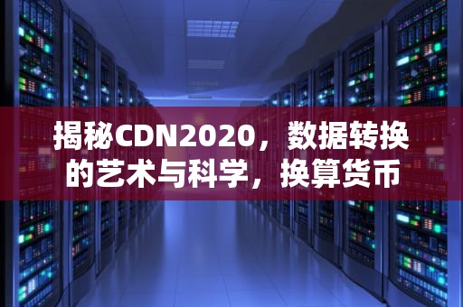 揭秘CDN2020，数据转换的艺术与科学，换算货币
