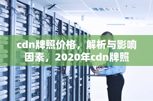 cdn牌照价格，解析与影响因素，2020年cdn牌照