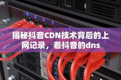 揭秘抖音CDN技术背后的上网记录，看抖音的dns