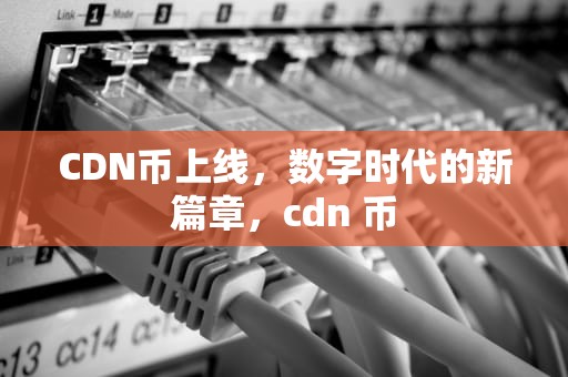 CDN币上线，数字时代的新篇章，cdn 币