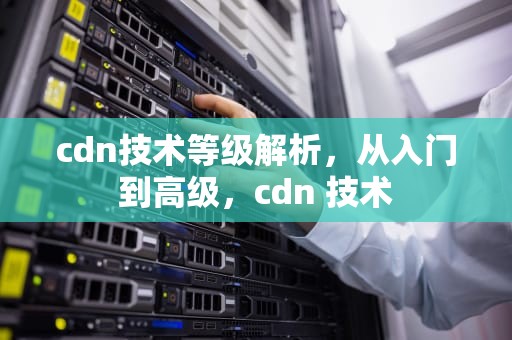 cdn技术等级解析，从入门到高级，cdn 技术