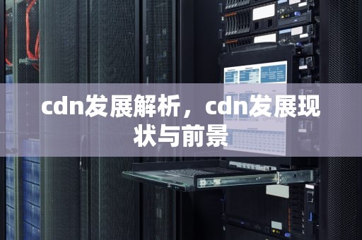 cdn发展解析，cdn发展现状与前景