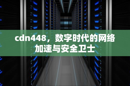 cdn448，数字时代的网络加速与安全卫士