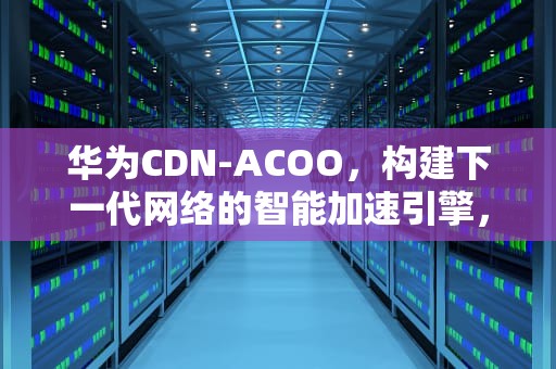 华为CDN-ACOO，构建下一代网络的智能加速引擎，华为CDN-AN00是什么型号