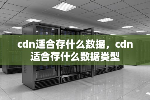 cdn适合存什么数据，cdn适合存什么数据类型