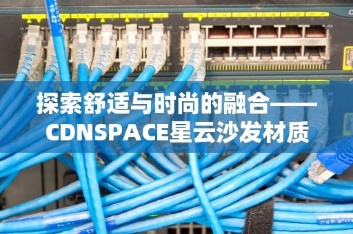 探索舒适与时尚的融合——CDNSPACE星云沙发材质解析，cbd星云沙发