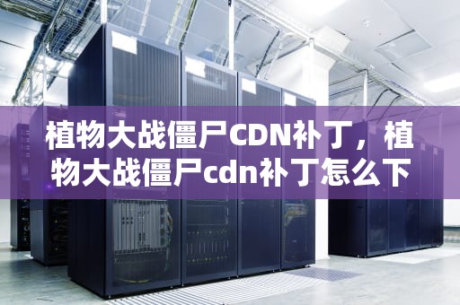 植物大战僵尸CDN补丁，植物大战僵尸cdn补丁怎么下载