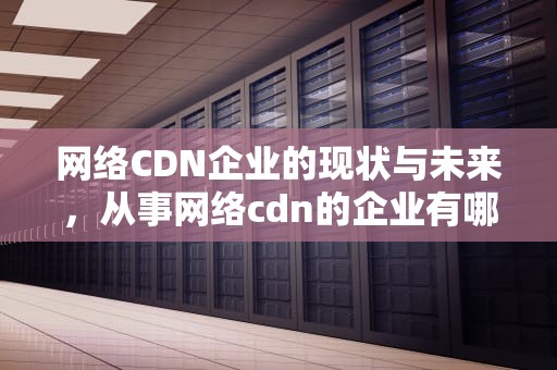 网络CDN企业的现状与未来，从事网络cdn的企业有哪些