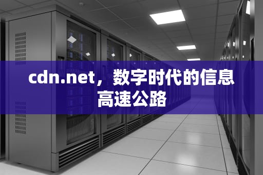 cdn.net，数字时代的信息高速公路