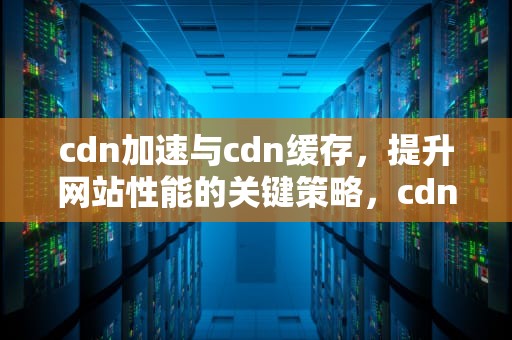 cdn加速与cdn缓存，提升网站性能的关键策略，cdn加速的原理