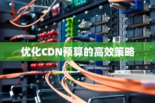 优化CDN预算的高效策略