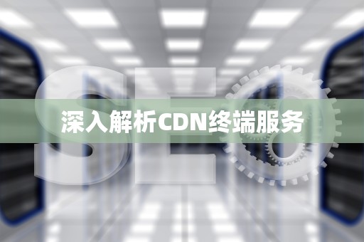 深入解析CDN终端服务