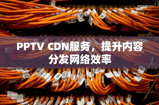 PPTV CDN服务，提升内容分发网络效率