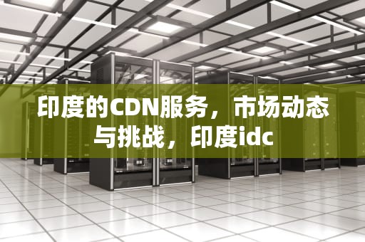 印度的CDN服务，市场动态与挑战，印度idc