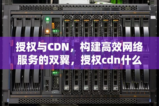 授权与CDN，构建高效网络服务的双翼，授权cdn什么意思
