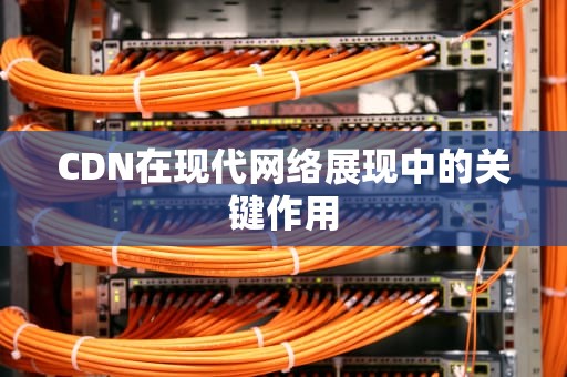 CDN在现代网络展现中的关键作用