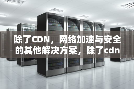 除了CDN，网络加速与安全的其他解决方案，除了cdn还有什么项目可以利用宽带赚钱