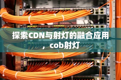 探索CDN与射灯的融合应用，cob射灯