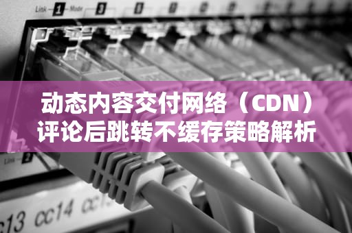 动态内容交付网络（CDN）评论后跳转不缓存策略解析，cdn评论后跳转不缓存怎么办