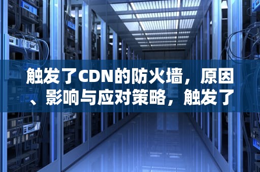 触发了CDN的防火墙，原因、影响与应对策略，触发了cdn的防火墙怎么办