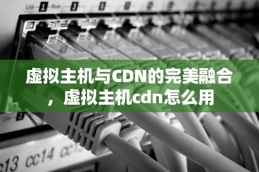 虚拟主机与CDN的完美融合，虚拟主机cdn怎么用
