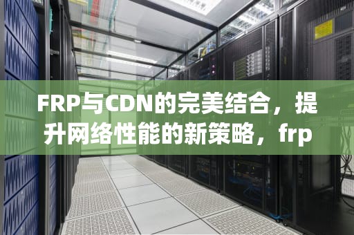 FRP与CDN的完美结合，提升网络性能的新策略，frp cdn加速
