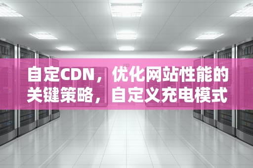 自定CDN，优化网站性能的关键策略，自定义充电模式