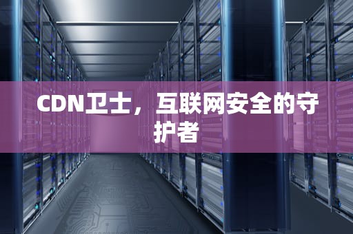 CDN卫士，互联网安全的守护者