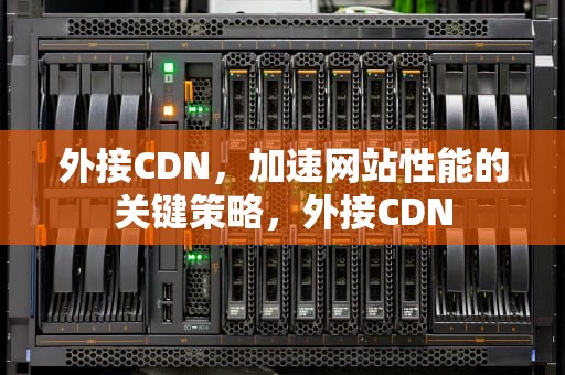 外接CDN，加速网站性能的关键策略，外接CDN