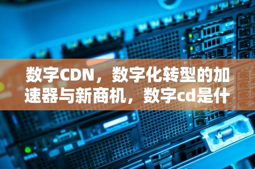 数字CDN，数字化转型的加速器与新商机，数字cd是什么意思