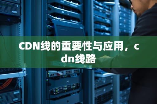 CDN线的重要性与应用，cdn线路