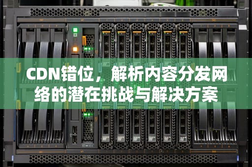 CDN错位，解析内容分发网络的潜在挑战与解决方案